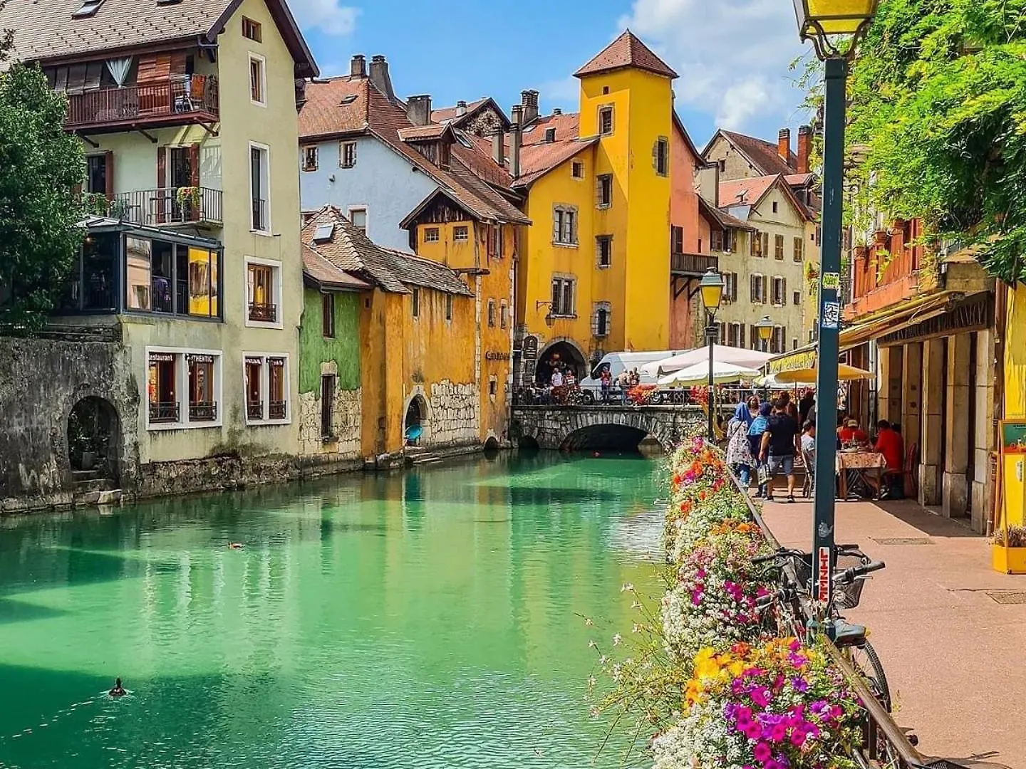 公寓 Martine A Annecy Parking Vue Magnifique公寓
